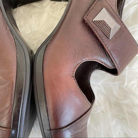 Munro Narrow Mary Jane leather shoes low heel - Picture 11 of 11